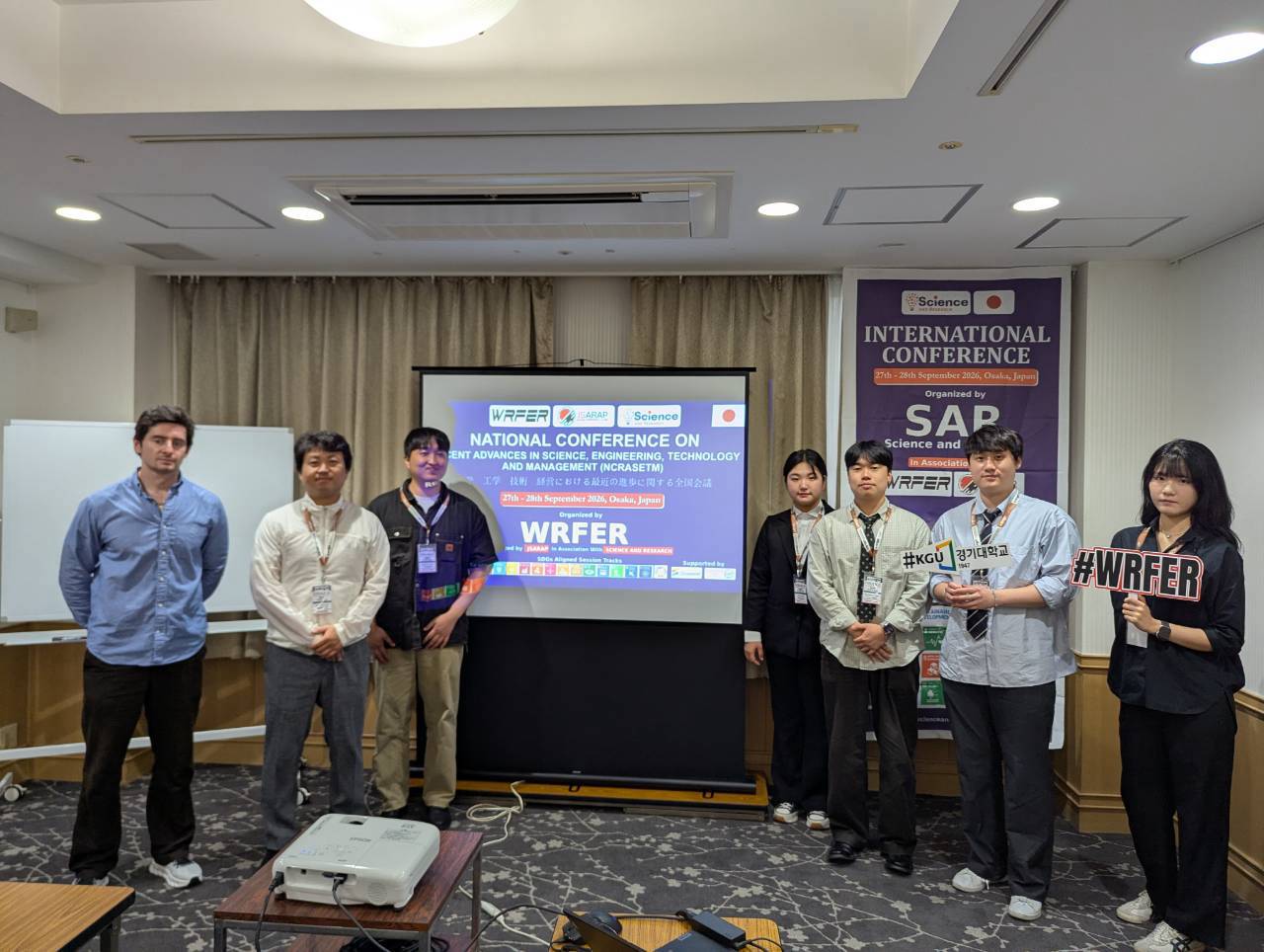 WRFER International Conference Osaka, Japan - 27th September 2026